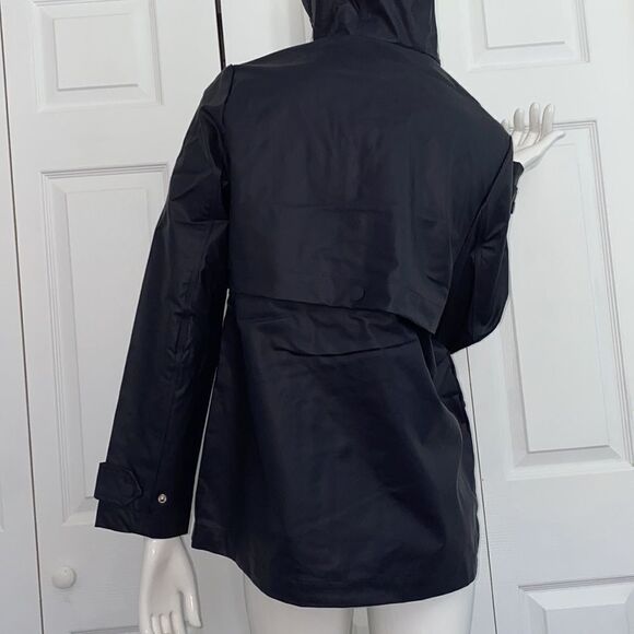 NWT JOULES navy Sailaway Short Rain Coat -Women - Picture 7 of 8